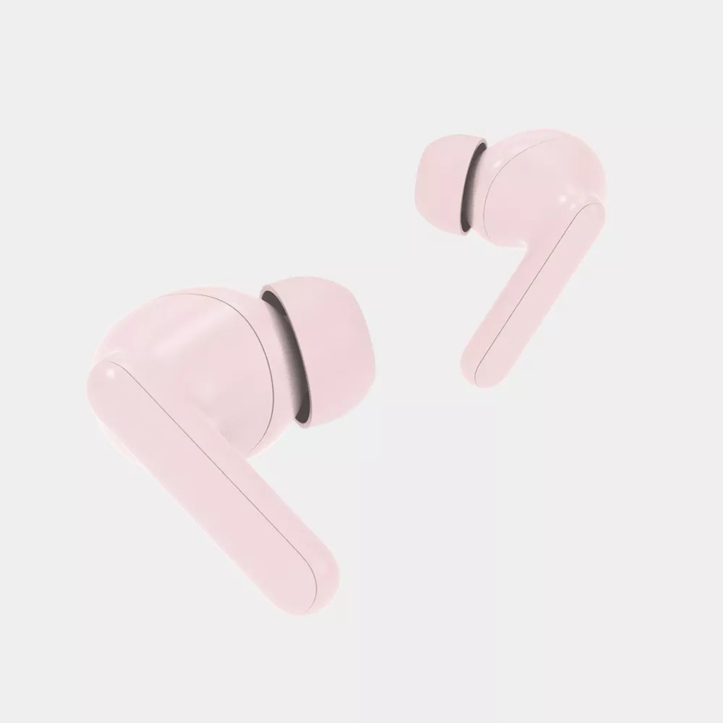 Pink Wireless In‑Ear Bluetooth Earbuds Lightweight Portable Charging Case