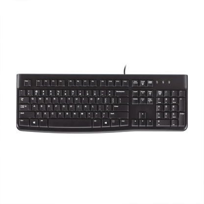USB Wired Keyboard Spill‑Resistant With Numeric Keypad
