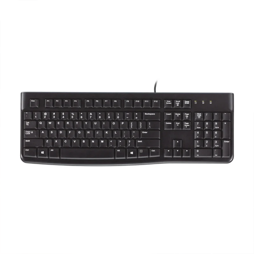 USB Wired Keyboard Spill‑Resistant With Numeric Keypad